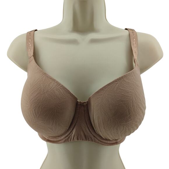 Wacoal Inside Edit Contour T-Shirt Bra #853307 34DD Neutral Sand - Picture 1 of 4